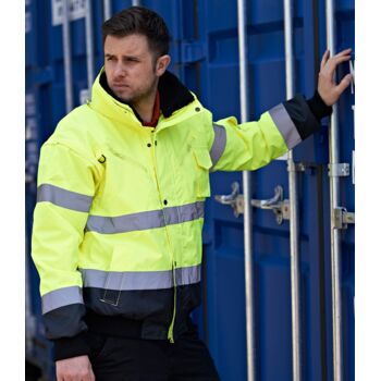 Portwest 3-in-1 Hi-Vis Bomber Jacket Thumbnail