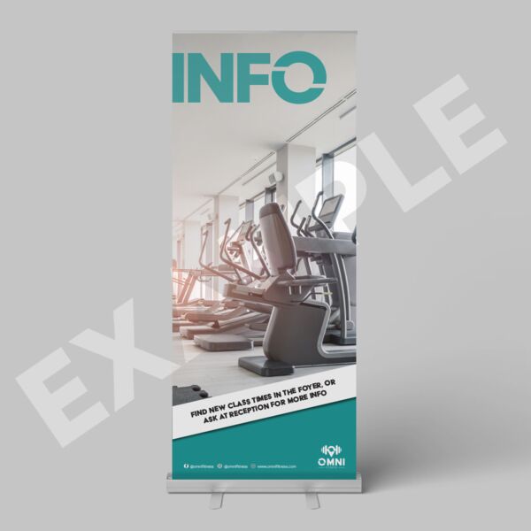 850mmx2000mm Standard Roller Banners Thumbnail