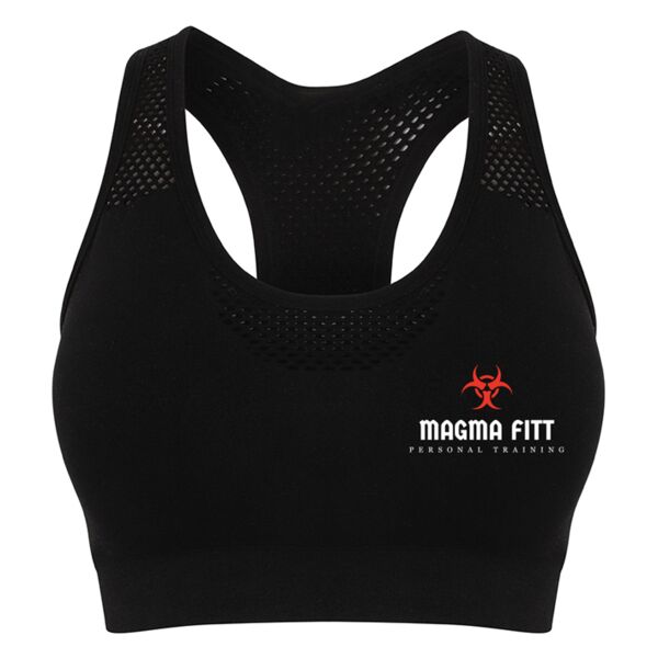 Ladies Seamless Sports Bra Thumbnail