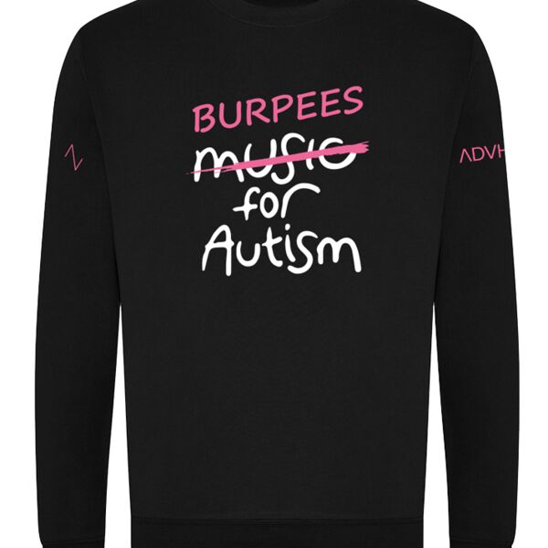 Burpees for Autism - Organic Sweatshirt Thumbnail