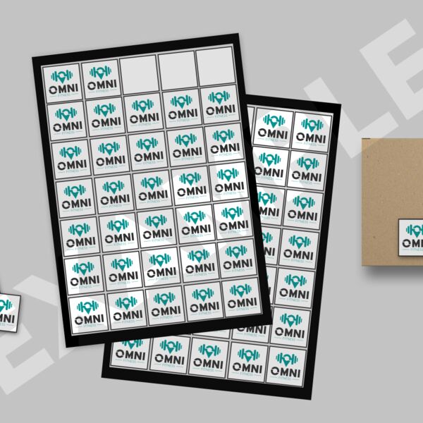 Stickers 37x37mm Square Thumbnail