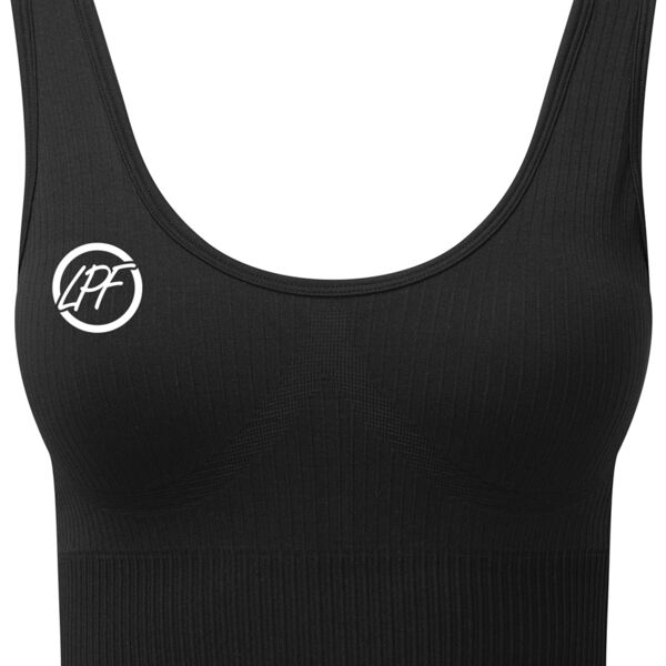 Ribbed Seamless 3D Fit Multi-Sport Bra Thumbnail