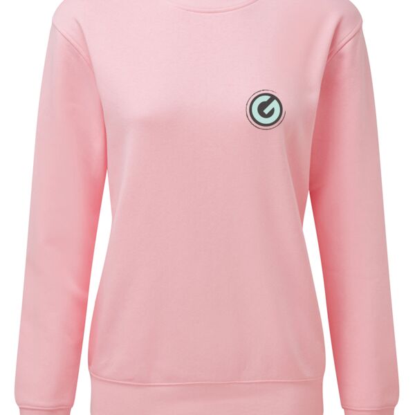 Women's organic crew neck sweatshirt Thumbnail