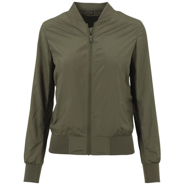 Women's Nylon Bomber Jacket Thumbnail
