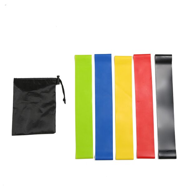 Latex Resistance Bands 5 pc Thumbnail