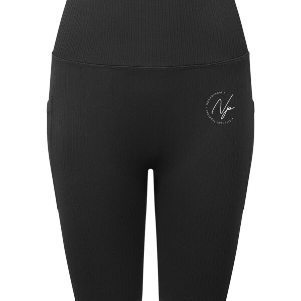 Women’s Ribbed Seamless '3D Fit' Cycle Shorts Thumbnail