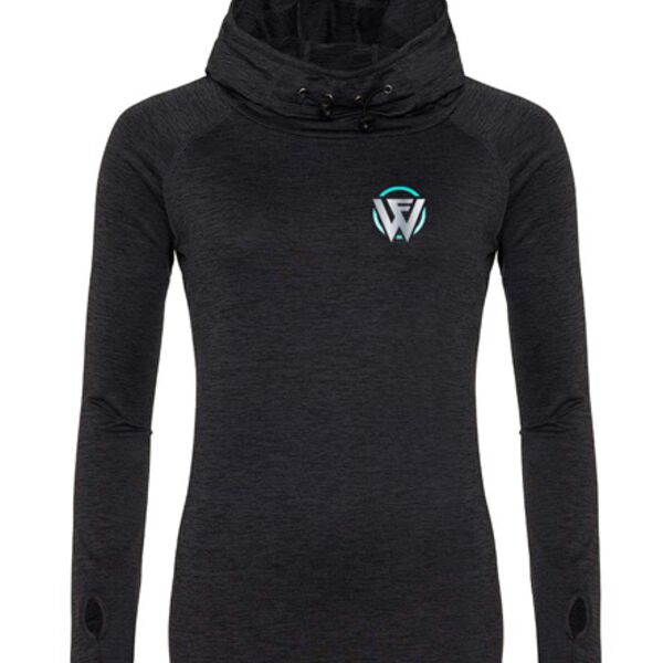 Girlie Cowl Neck Top Thumbnail