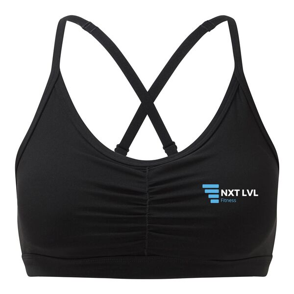 Women's Ruched Sports Bra Thumbnail