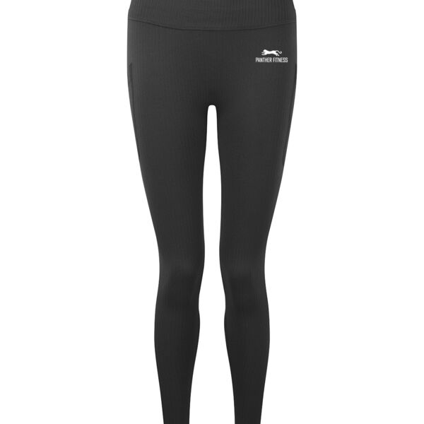 Women's ribbed seamless 3D fit multi-sport leggings Thumbnail