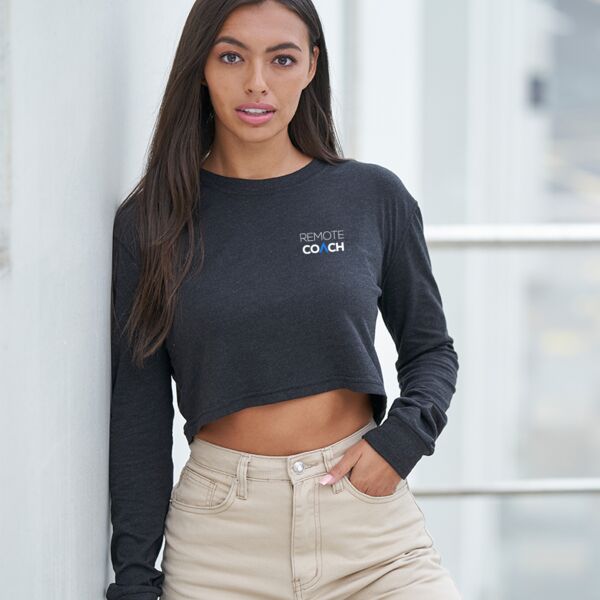 Women's Long Sleeve Cropped T Thumbnail