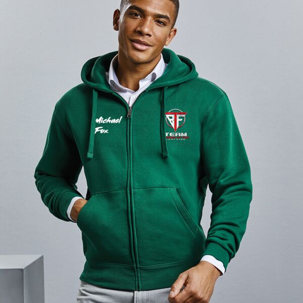 Authentic zipped hooded sweat Thumbnail