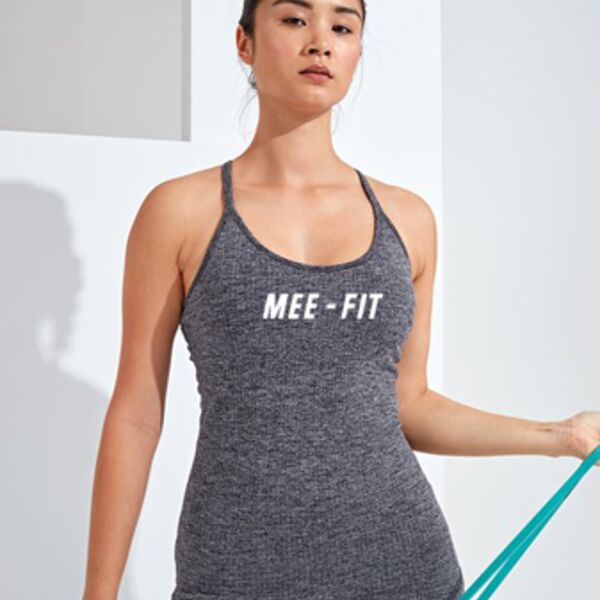 Seamless '3D fit' multi-sport sculpt vest with secret support Thumbnail