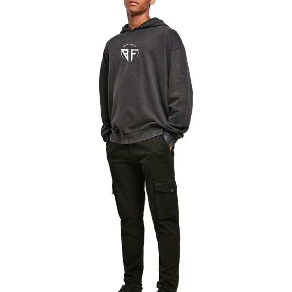 Acid washed oversize hoodie Thumbnail