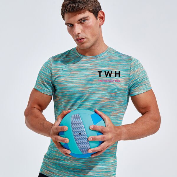 TriDri® space dye performance t-shirt Thumbnail