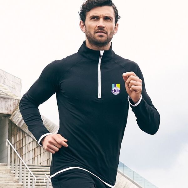 Cool Half Zip Sweat Top Thumbnail