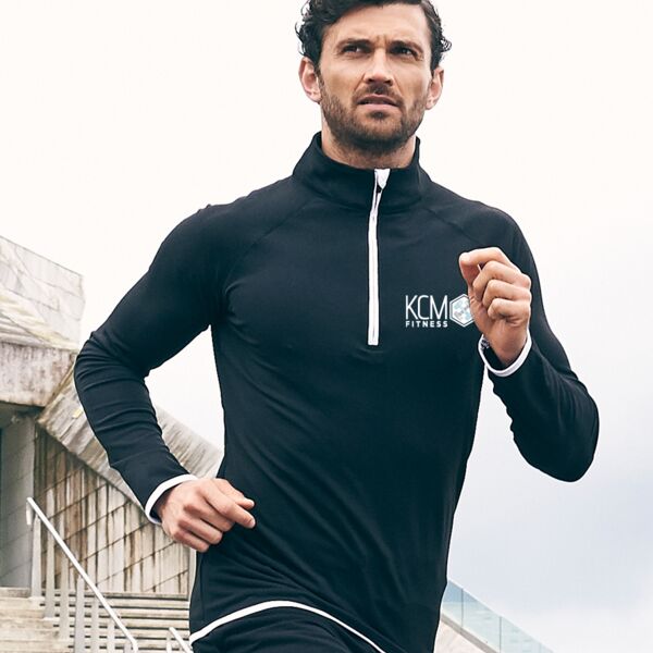 Cool Half Zip Sweat Top Thumbnail