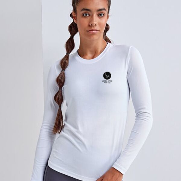 Women's TriDri® long sleeve performance t-shirt Thumbnail
