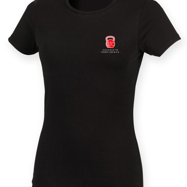 Feel good women's stretch t-shirt Thumbnail