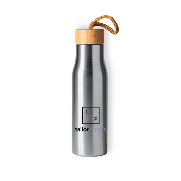 Steel & Bamboo Screw Bottle Thumbnail