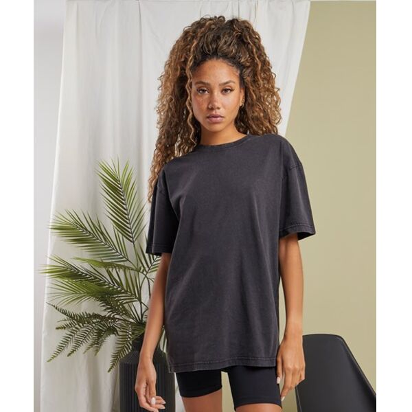 Women’s oversized acid wash tee Thumbnail