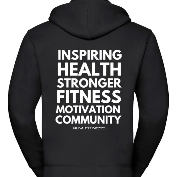 Authentic zipped hooded sweat Thumbnail