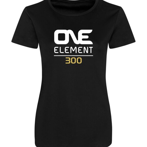 300 Club - Ladies Smooth Wicking T-Shirt- Thumbnail