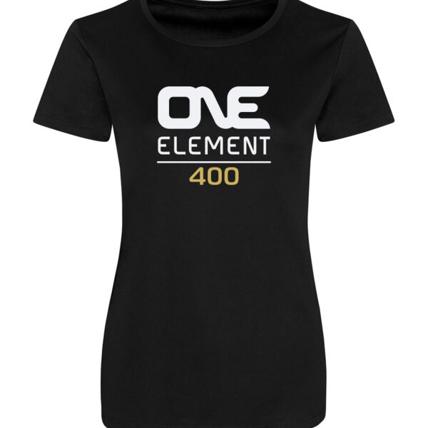 400 Club - Ladies Smooth Wicking T-Shirt- Thumbnail