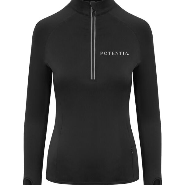 Cool-Flex Girlie Half Zip Top Thumbnail