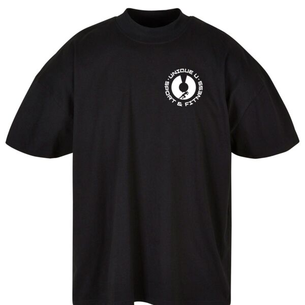 Oversized mock neck tee Thumbnail