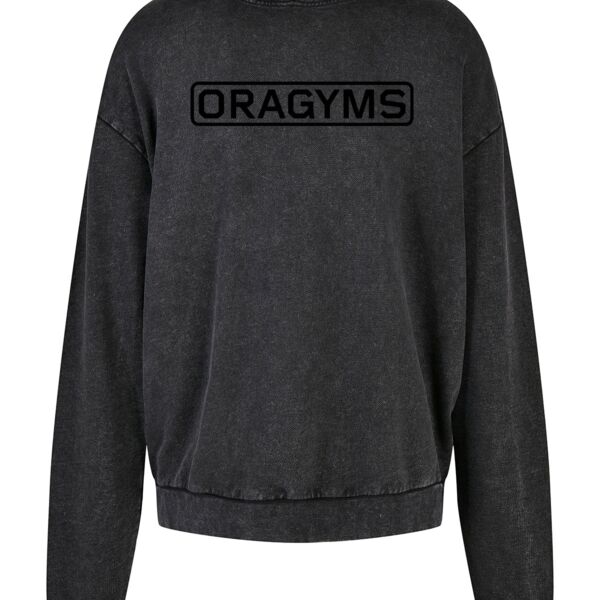 Acid washed oversize hoodie Thumbnail