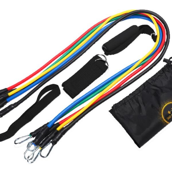 Resistance Exercise Band Set 11pc Thumbnail