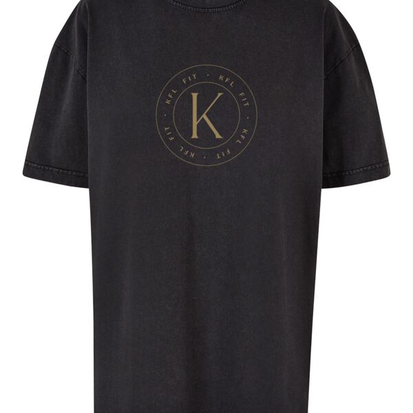 Women’s oversized acid wash tee Thumbnail