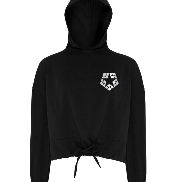 Women's Cropped Oversize Hoodie Thumbnail