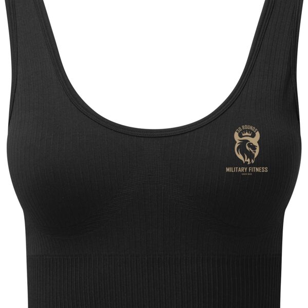 Ribbed Seamless 3D Fit Multi-Sport Bra Thumbnail