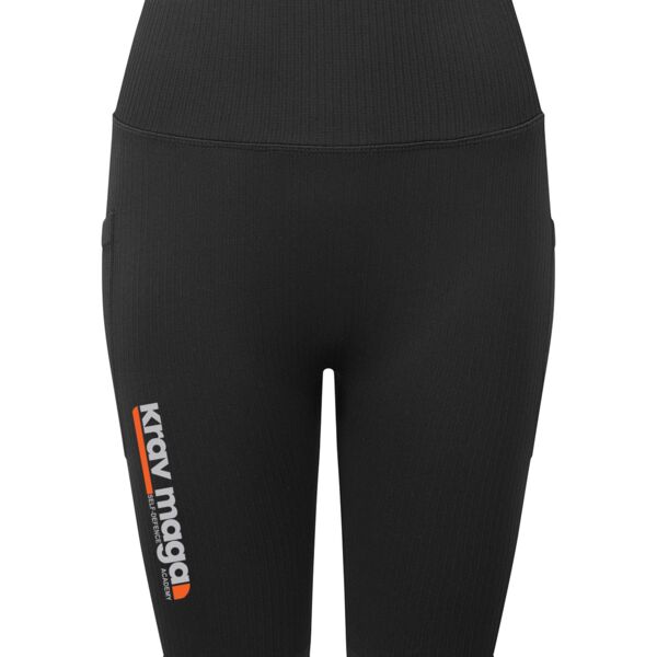 Women’s Ribbed Seamless '3D Fit' Cycle Shorts Thumbnail