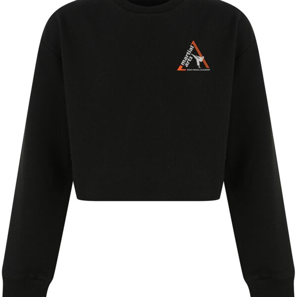 Kids Cropped Slounge Sweatshirt Thumbnail