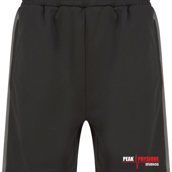 Knitted shorts with zip pockets Thumbnail