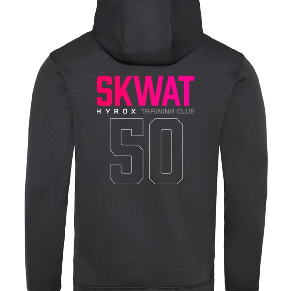 Hyrox 50 Club Sports polyester hoodie Thumbnail