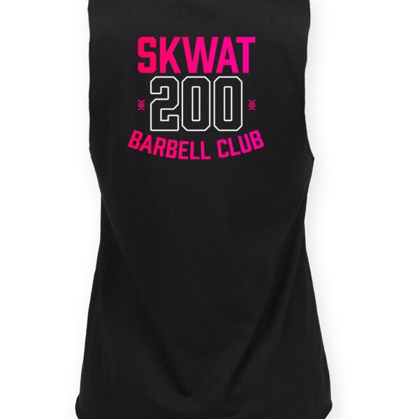 Barbell 200 club Ladies High Neck Vest Thumbnail