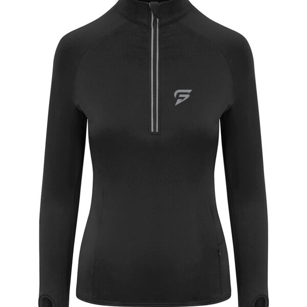 Cool-Flex Girlie Half Zip Top Thumbnail