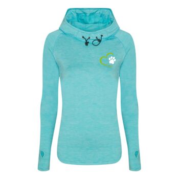 Cool Girlie Cowl Neck Top Thumbnail