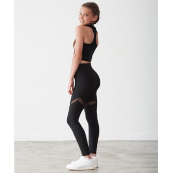 Kids Panelled Leggings Thumbnail