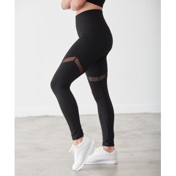Ladies Panelled Leggings Thumbnail