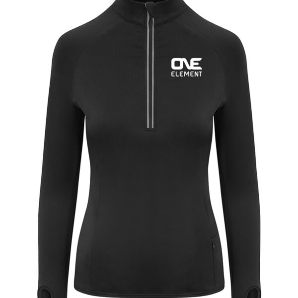 Flex Ladies Half Zip Top Thumbnail