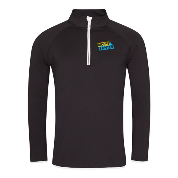 Cool Half Zip Sweat Top Thumbnail