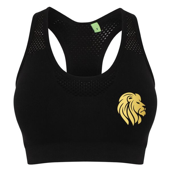 Ladies Seamless Sports Bra Thumbnail