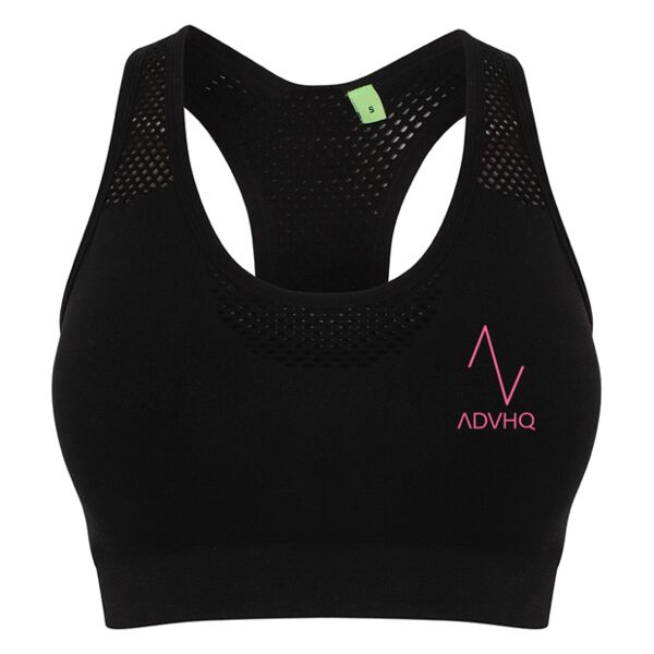 Ladies Seamless Sports Bra Thumbnail