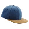 Suede peak snapback Thumbnail